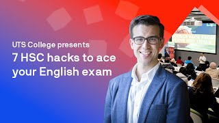 UTS College info session 7 HSC hacks to ace your English exam  with Rowan Kunz [upl. by Humfrey6]