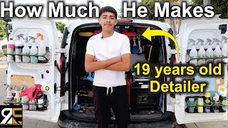 Full Time 19 Year Old Mobile Detailer [upl. by Amuh]