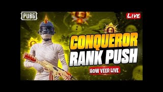 Rank push wala scene on h😁😁 HOW VEER is live  pubg mobile  uc custom rooms [upl. by Alix]