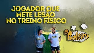 JOGADOR QUE METE LESÃO NO TREINO FÍSICO [upl. by Tull]