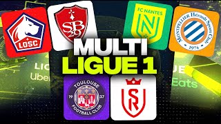 🔴 MULTIPLEX LIGUE 1  LILLE  BREST  NANTES  MONTPELLIER  TOULOUSE  REIMS [upl. by Thedric]