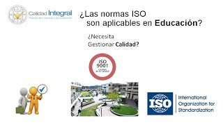 Aplicando Normas ISO en Educacion [upl. by Lehpar368]