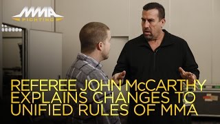 John McCarthy Explains Changes to Unified Rules of MMA [upl. by Led]