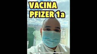 Vacina PFIZER  Proteção após a 1a dose contra COVID19 [upl. by Aynekal]