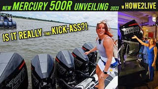 Mercury Racing 500R Unveiling Review amp 50th Anniversary behind the scenes w Howe2Live MTI 440X [upl. by Hurty]