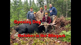 2023 October Maine Moose Hunt [upl. by Aynnat970]