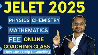 JELET 2025Online Preparation  JELET 2025 Online Coaching How Can I Help U Coaching [upl. by Eciral]