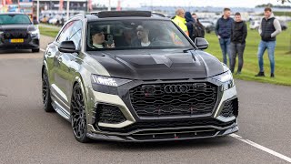 BEST OF SUV Sounds 2023  Urban RSQ8 Novitec Urus 1100HP BRABUS G63 1000HP Trackhawk RAM TRX [upl. by Tsew997]