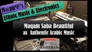 【アラブセッション】Maqam Saba Beautiful Authentic Arabic Music Arabic Session with Noiz  🎧 is Better [upl. by Elhsa]