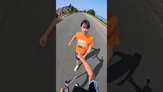 PROTESTERS SHOULD BE STOPPED😡 scooter skatepark comedy funny challenge skit [upl. by Emeline]