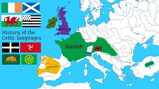 History of the Celtic languages Timeline [upl. by Rockafellow]