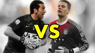 Gianluigi Buffon VS Manuel Neuer  Who is the best  Amazing Saves Compilation HD [upl. by Notnad]