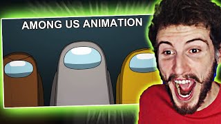 Among Us Animation parte 4 5  Rodamrix  React [upl. by Neelia]