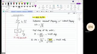 Wk03 Mon P03 Forced Undamped Vibration [upl. by Essila]