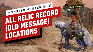 Monster Hunter Rise All Relic Record Locations Every Map [upl. by Berl292]