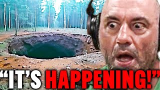 Joe Rogan quotThis Drone Entered Mels Hole What It Saw Terrifies The Entire Worldquot [upl. by Kirch]