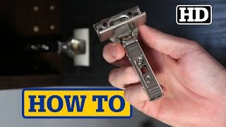 IKEA Hinge amp Door Damper Install  UTRUSTA [upl. by Atsok]