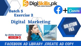 Digiskills digital marketing exercise 2 Batch 05  dstp 20 batch 05 digital marketing exercise 2 [upl. by Odlo]