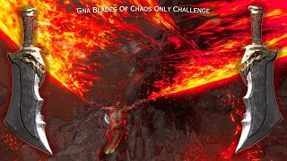 God of War Ragnarok Gna Blades Of Chaos Only Challenge [upl. by Oiramad165]