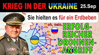 25SEPTEMBER RUSSEN GESCHOCKT  MUNITIONSBEDARF FÜR 6 MONATE VERNICHTET  UkraineKrieg [upl. by Tsiuqram]