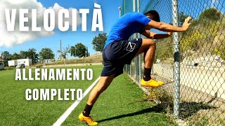 Sessione Completa Per Migliorare La Velocità  Esercizi Per Velocità e Accelerazione Nel Calcio [upl. by Joye]