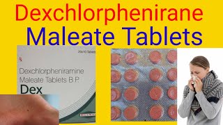 Dexchlorpheniramine Maleate Tablets Uses and side effects in Hindi [upl. by Thayer]