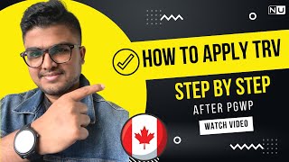 How to Apply Temporary Resident Visa Visitor Visa or TRV from Inside Canada  Step by Step Process [upl. by Esinned]