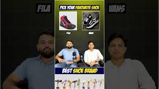 Best shoe brand in India  Best shoe  Which shoe to buy quiz quizgames wouldyourather games [upl. by Dowling]