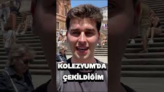 ARKADAŞIMIN POZUNU DENEDİM 2 erasmus italy kesfetteyiz italya beniöneçıkart keşfet roma [upl. by Beth176]