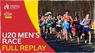 U20 Mens Race  FULL REPLAY  SPAR European Cross Country Championships Piemonte 2022 [upl. by Faustus]