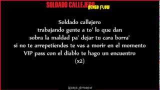 Soldado Callejero  Ñengo Flow Letra [upl. by Anirehs222]