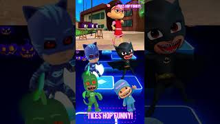 PJ Masks  Connor 🆚 Amaya X Dance Song Tiles Hop EDM Rush shorts [upl. by Anaeda121]