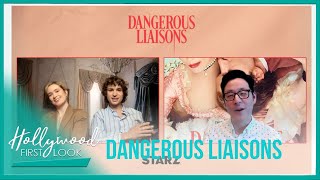 DANGEROUS LIAISONS 2022  Nicholas Denton and Alice Englert on their new series [upl. by Faith]