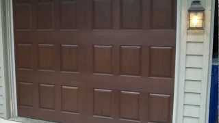 Wayne Dalton 9800 garage door in Western SpringsIL Vertical Panels [upl. by Aicilanna310]