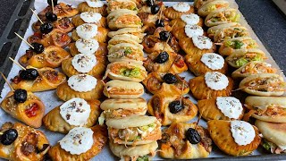 Receta fácil y deliciosa de saladitos para fiestas  aperitivos ramadán [upl. by Aztin187]