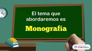 ¿Qué es una Monografía  Características y partes de la monografía [upl. by Ameen853]