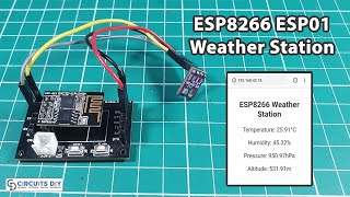 Weather Station using ESP8266 amp BME280 [upl. by Melessa616]