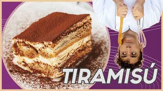 Como hacer tiramisu fácil  Receta autentica de Italia [upl. by Leuneb545]