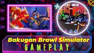 Bakugan Brawl Simulator Roblox  Gameplay  2023 NO Commentary [upl. by Yelsha324]