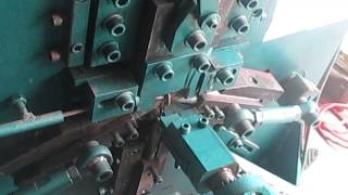 26MM510MM Small Automatic Chain LINKS MakingBending machine [upl. by Amin]