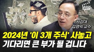 2024년 이 3개 주식 사놓고 기다리면 큰 부가 될 겁니다 김영익 교수 [upl. by Lily232]