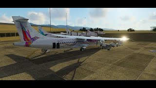 Trinidad  Tobago  Caribbean Airlines Atr 72  ✈ P3D v53 [upl. by Erbes625]