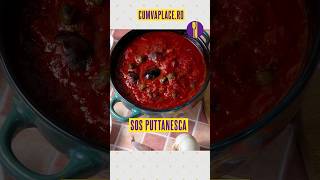 Sos puttanesca retete video gustos rapid usor shortvideo shortsfeed retetarapida nutritie [upl. by Koerlin]