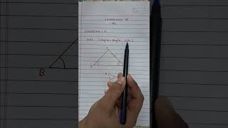 Congruent Triangles  AAS  Part 4  mathsshorts geometry congruenceoftriangles mathshorts [upl. by Darrill]