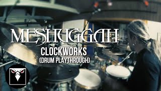 MESHUGGAH  Clockworks Drum Playthrough w Tomas Haake [upl. by Harbert]