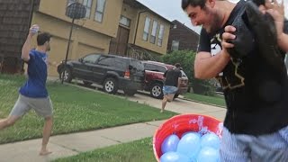 FAZE HOUSE WATER BALLOON PRANK [upl. by Saxe]