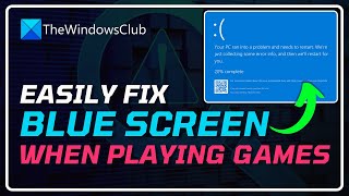 How to Fix BLUE SCREEN When Playing Games on Windows PC  Windows 11 BSOD Error COMPLETE SOLUTIONS [upl. by Akcirret850]