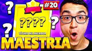 CONSIGO mi 20º MAESTRÍA en BRAWL STARS [upl. by Aramit]