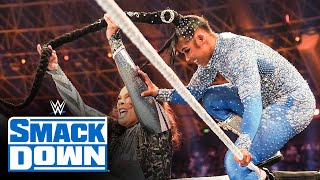 Bianca Belair vs Nia Jax – Queen of the Ring Semifinals SmackDown highlights May 24 2024 [upl. by Hortense604]