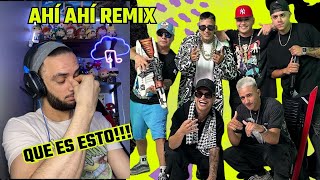 Ahí Ahí Remix EL negro tecla DJ Tao Pablo LescanoLGante La T y la M YEUMOREL REACCIONA [upl. by Cirtemed]